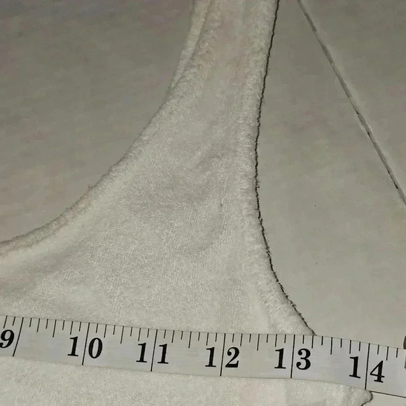 Zara Terry‎ Cloth White Crop Tank Top - Picture 9 of 11